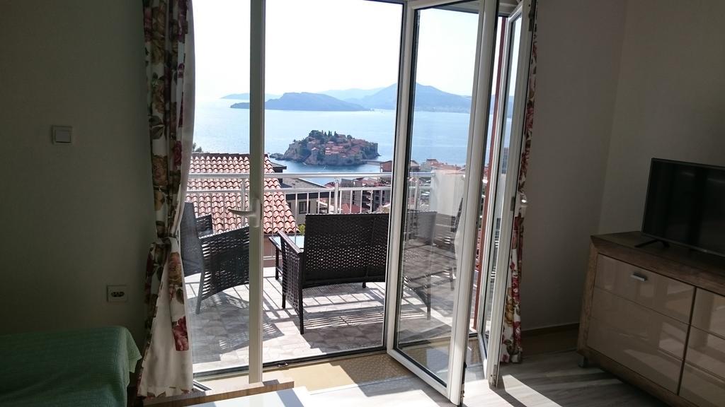 Apartments Vukovic Sveti Stefan Buitenkant foto