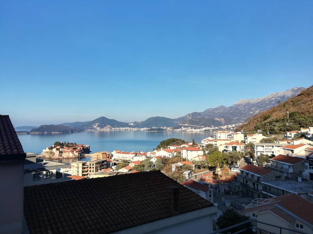 Apartments Vukovic Sveti Stefan Buitenkant foto